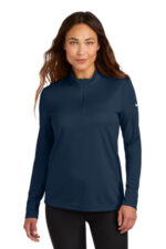 Nike Women's Essential 1/2-Zip Cover-Up NKHM7969 Navy