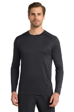 OGIO Long Sleeve Pulse Crew. OE321 Blacktop
