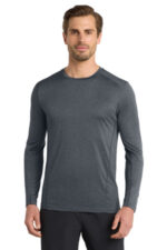 OGIO Long Sleeve Pulse Crew. OE321 Gear Grey