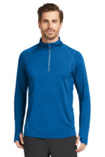 OGIO Nexus 1/4-Zip Pullover. OE335 Electric Blue