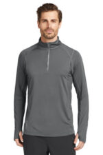 OGIO Nexus 1/4-Zip Pullover. OE335 Gear Grey