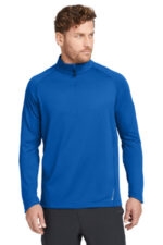 OGIO Radius 1/4-Zip. OE550 Electric Blue