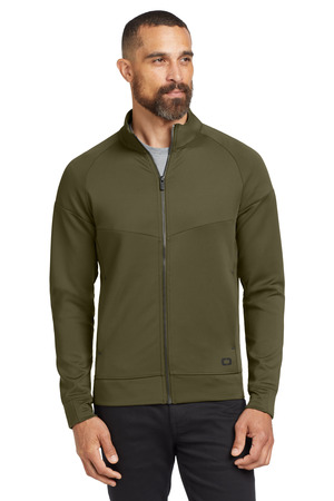 OGIO Modern Performance Full-Zip. OE703 Deep Olive