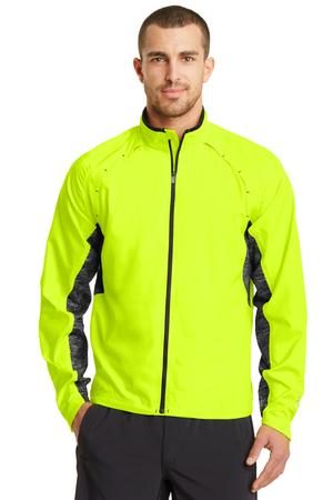 OGIO Trainer Jacket. OE710 Pace Yellow/ Black/ Reflective