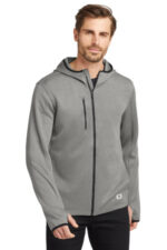 OGIO Stealth Full-Zip Jacket. OE728 Heather Grey