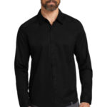 OGIO Commuter Woven Shirt. OG1002 Blacktop
