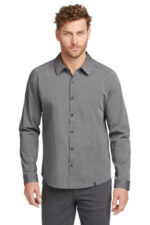 OGIO Commuter Woven Shirt. OG1002 Gear Grey Heather