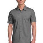 OGIO Extend Short Sleeve Button-Up OG160 Blacktop Heather