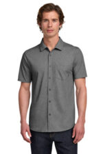 OGIO Extend Short Sleeve Button-Up OG160 Blacktop Heather