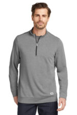 OGIO Luuma 1/2-Zip Fleece. OG813 Petrol Grey Heather