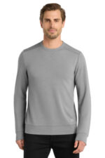 OGIO Luuma Flex Long Sleeve Crew OG825 Petrol Grey Heather