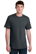 Port & Co Core Blend Recycled Tee PC01 Dark Heather Grey