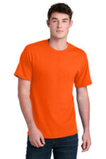 Port & Co Core Blend Recycled Tee PC01 S. Orange