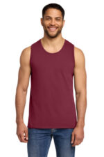 Port & Co Beach Wash Garment-Dyed Tank. PC099TT Merlot