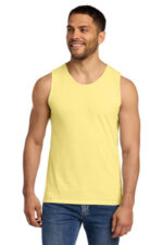 Port & Co Beach Wash Garment-Dyed Tank. PC099TT Popcorn