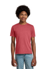 Port & Co Youth Beach Wash Garment-Dyed Tee. PC099Y Merlot