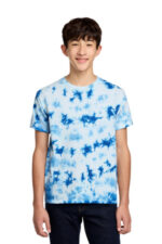 Port & Co Youth Crystal Tie-Dye Tee PC145Y True Royal