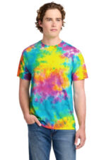 Port & Co Crystal Tie-Dye Tee PC145 Jeweltone Colorburst