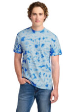 Port & Co Crystal Tie-Dye Tee PC145 True Royal