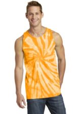 Port & Co Tie-Dye Tank Top. PC147TT Gold