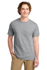 Port & Co Ring Spun Cotton Tee. PC150 Athletic Heather
