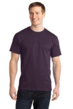 Port & Co Ring Spun Cotton Tee. PC150 Eggplant