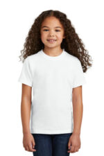 Port & Co Youth Tri-Blend Tee PC330Y White