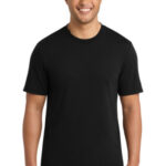 Port & Co Tri-Blend Tee. PC330 Black