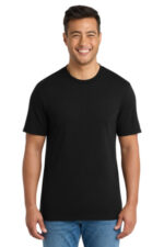 Port & Co Tri-Blend Tee. PC330 Black