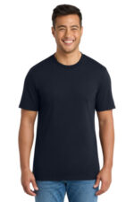 Port & Co Tri-Blend Tee. PC330 Deep Navy