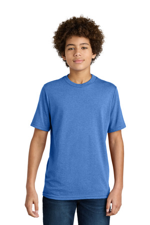 Port & Co Youth CVC Tee PC340Y Heather Royal