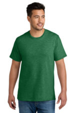 Port & Co CVC Tee PC340 Athletic Kelly Green Heather