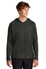 Port & Co Performance Pullover Hooded Tee PC380H Jet Black