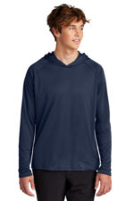 Port & Co Performance Pullover Hooded Tee PC380H True Navy