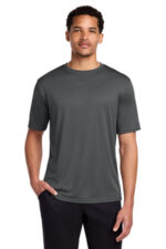 Port & Co Performance Tee. PC380 Charcoal