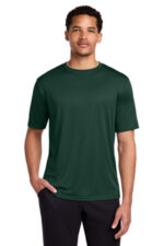 Port & Co Performance Tee. PC380 Dark Green