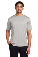 Port & Co Performance Tee. PC380 Silver
