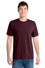 Port & Co Performance Blend Tee. PC381 Athletic Maroon