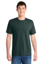 Port & Co Performance Blend Tee. PC381 Dark Green