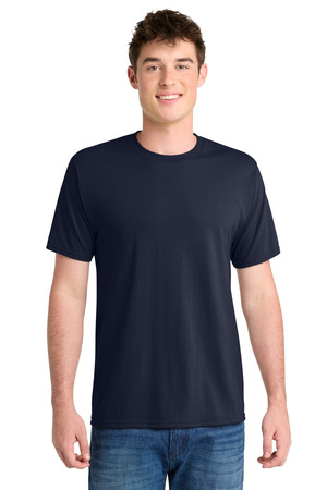 Port & Co Performance Blend Tee. PC381 Deep Navy