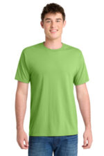 Port & Co Performance Blend Tee. PC381 Lime
