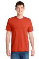 Port & Co Performance Blend Tee. PC381 Orange