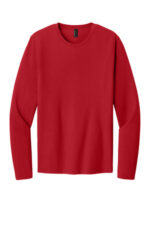 Port & Co Easy Cotton Long Sleeve Tee PC43LS Red