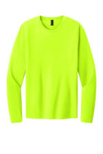Port & Co Easy Cotton Long Sleeve Tee PC43LS S. Green