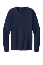 Port & Co Easy Cotton Long Sleeve Tee PC43LS True Navy