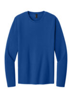 Port & Co Easy Cotton Long Sleeve Tee PC43LS True Royal