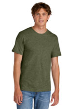 Port & Co Easy Cotton Tee PC43 Olive Drab Green Heather