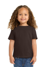 Port & Co Toddler Fan Favorite Tee. PC450TD Dark Chocolate Brown