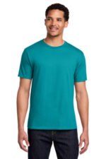 Port & Co Fan Favorite Tee. PC450 Bright Aqua