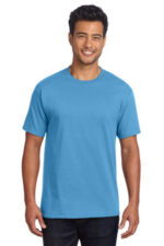 Port & Co Core Cotton DTG Tee PC54DTG Aquatic Blue